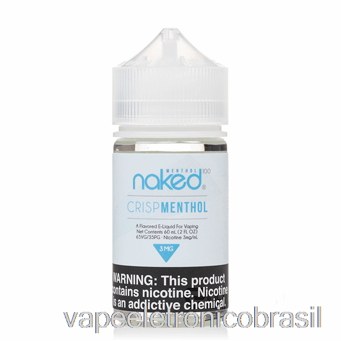 Vape Vaporesso Crisp Mentol - Naked 100 Mentol - 60ml 0mg